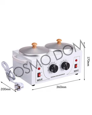 Воскоплав с терморегулятором двойной Double Wax Warmer, 800 мл